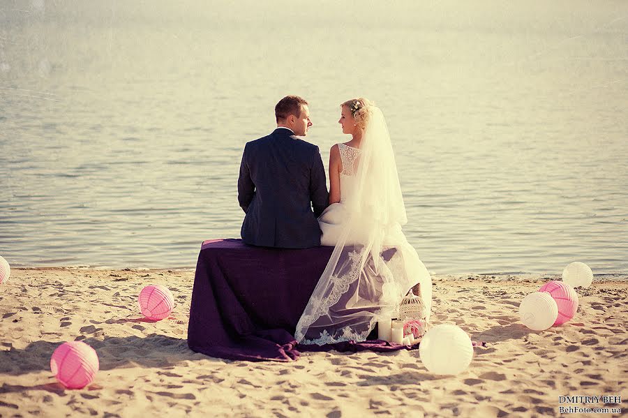 Fotografo di matrimoni Dmitriy Bekh (behfoto). Foto del 11 gennaio 2015