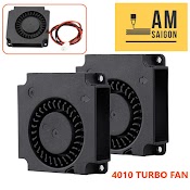 Quạt Sò Blower Turbo Fan 4Cm 4010 40X40X10Mm Fan Thổi Mẫu Nhựa Chuyên Máy In 3D Ender 3, Anet, ...