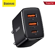 [Mã Elbmo12 Giảm 12% Đơn 500K] Củ Sạc Nhanh Baseus 30W Pd Usb Type C Cho Iphone 12 Pro Max 11 Mini 8 Plus