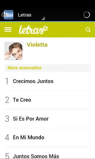 Violetta Letras