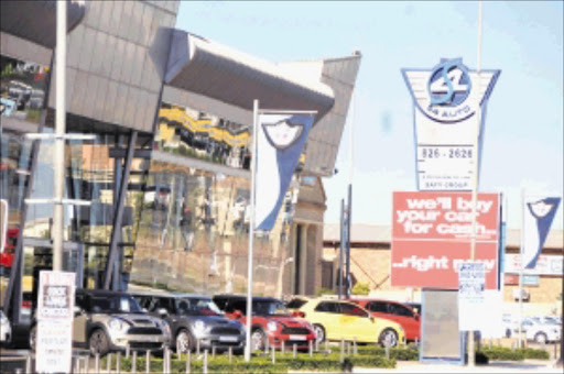 S4 AUTO dealership in Boksburg. PHOTO: VATHISWA RUSELO