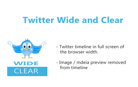 Twitter Wide and Clear Preview image 0