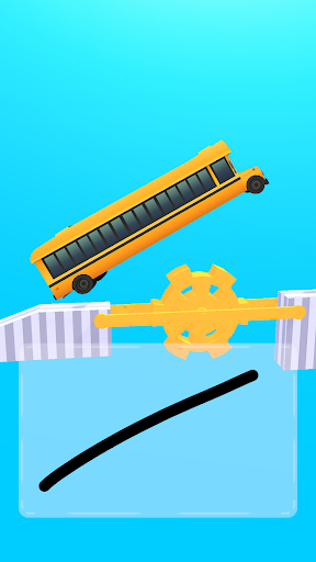 Screenshot Car Climber: Draw Bridge 3D