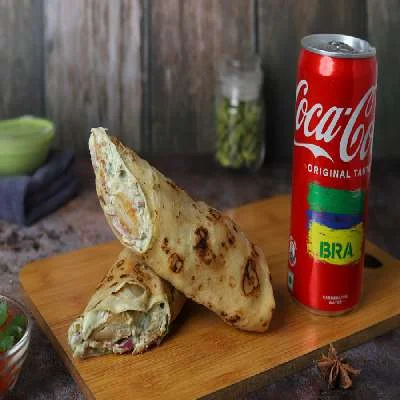 Malai Soya Chaap Roll + Coke [300 Ml]