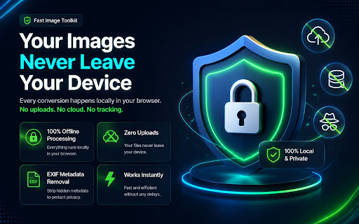 Fast Image Toolkit - Convert, Compress & Clean EXIF screenshot 5