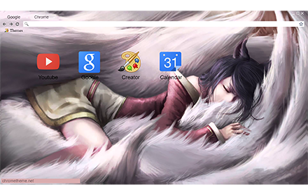 League of Legends Ahri Fan Art 1366x768 small promo image