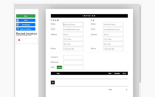 Invoices Maker