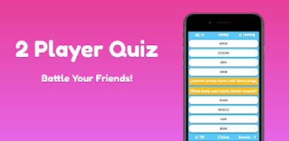 2 Player Quiz Screenshot