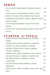 Cric Pizza menu 4