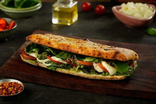 Caprese Panuozzo Sandwich