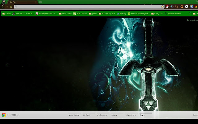 Master Sword chrome extension