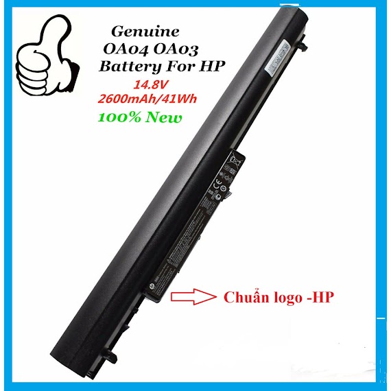 Pin Laptop Hp Notebook 14 14 - R221Tu 15 - R 14G 15 15G 15 - A Cq14 Hp Cq15 Pavilion Oa03 Oa04 (4Cell - 2600Mah) Chất Lượng Cao