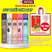 Dầu Gội Khô Girlz Only Dry Shampoo Dạng Xịt 200Ml Chính Hãng - Dầu Gội Đầu Khô Girl Only Cam Phồng Tóc Hết Bết Tóc Japari