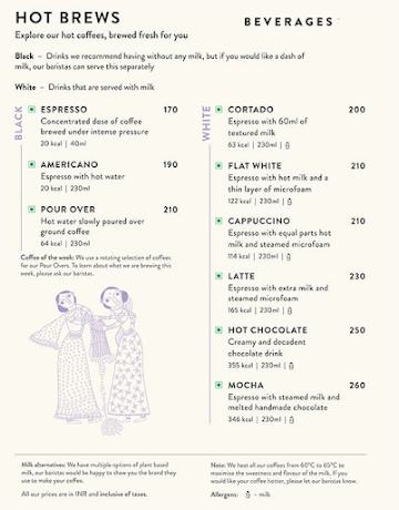 Suchali's Artisan Bakehouse menu 