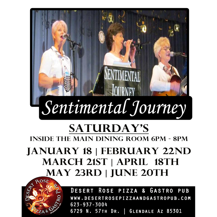 Logo for Saturday Night Entertainment with Sentimental Journey