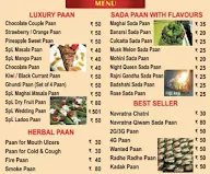 Jantar Mantar Panwala menu 2