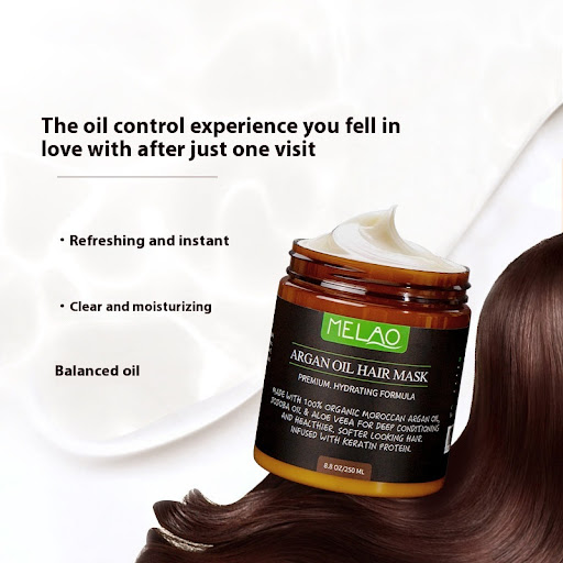 Title 1, Argan Oil Hair Mask for Dry, Dyeing, and Permin...
