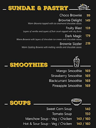 Cafe Hideout menu 1