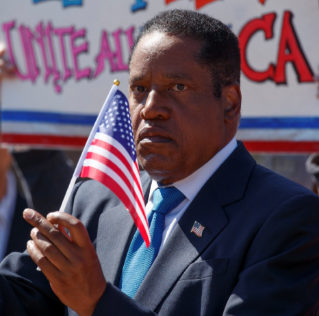 Republican Larry Elder, September 13 2021. File picture: REUTERS/MIKE BLAKE.