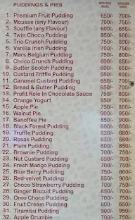 Donald's Pastry Shop menu 2
