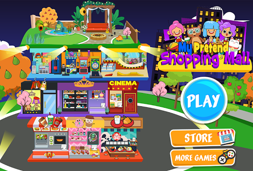 My Pretend Mall - Kids Shopping Center Town Games