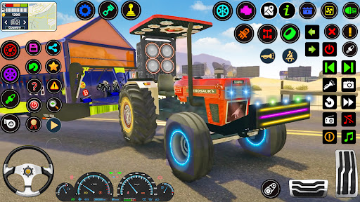 Screenshot Indian Tractor Tochan Game 3d