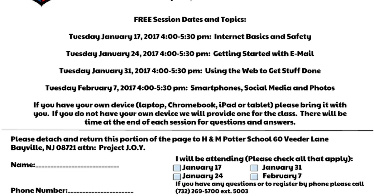 Project JOY Tech Boot Camp- January