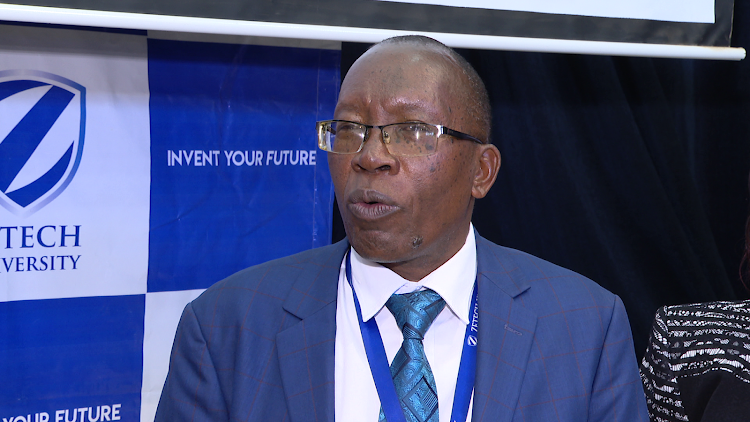 Zetech vce chancellor Prof Njenga Munene.