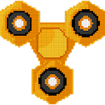 Cover Image of Télécharger Fidget Spinner Couleur par numéro: Pixel Art No.Color 2.2 APK