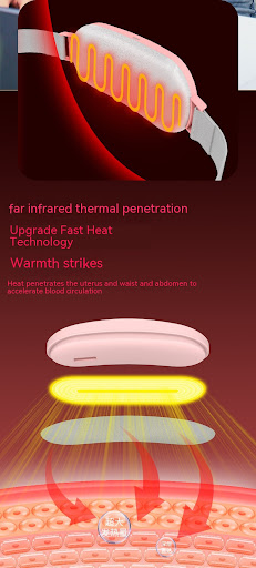 Title 8, Heating Massage Stomach Belt with Vibration and...