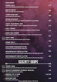 The Cosmic Kitchen menu 2