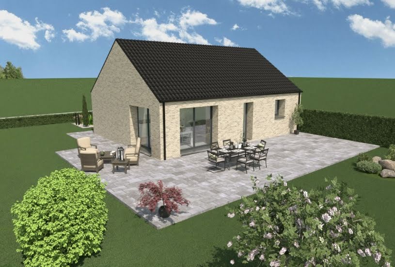  Vente Terrain + Maison - Terrain : 400m² - Maison : 81m² à Herzeele (59470) 