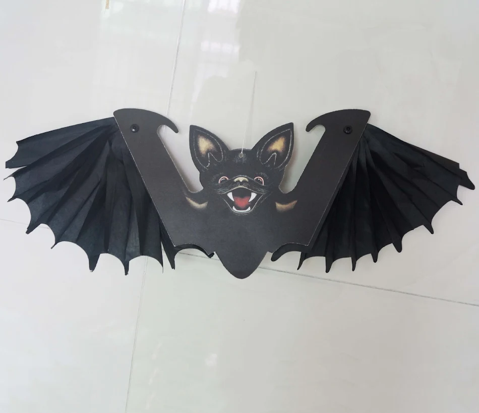 Origami Yarasa Maskeli 3D Dekorasyon, Barlar, KTV ve İş Etkinlikleri için. Festival Sahne Düzeni ve Aksesuarları. Etkileyici Görsel Deneyim.