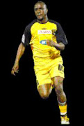 DANGER: Black Leopards striker Mulondo Sikhwivhilu. Pic. Abbey Sebetha. 15/04/06. © Backpagepix.