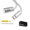 Dây Cáp Sạc Nhanh 100W Usb - C Pd Từ Tính Cho Magsafe 2 1 / Gan Pd 65W