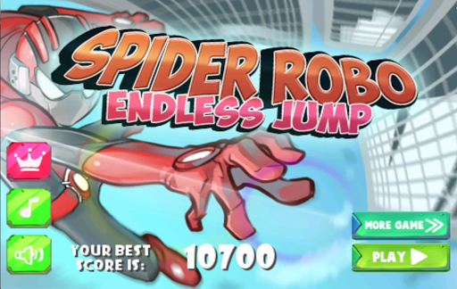 Spider Robo Endless Jump