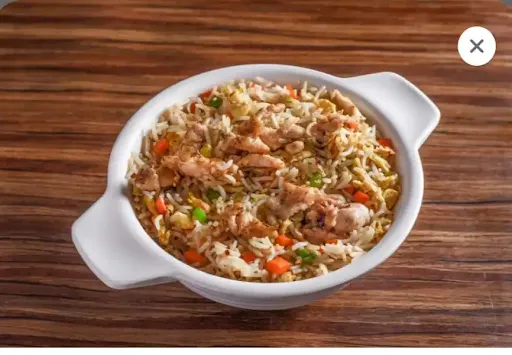 Schezwan Egg Chicken Fried Rice