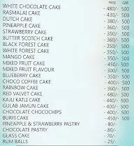 Butterfly Cookies And Cakes menu 1