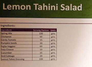 Farmbowl By Urbankisaan menu 