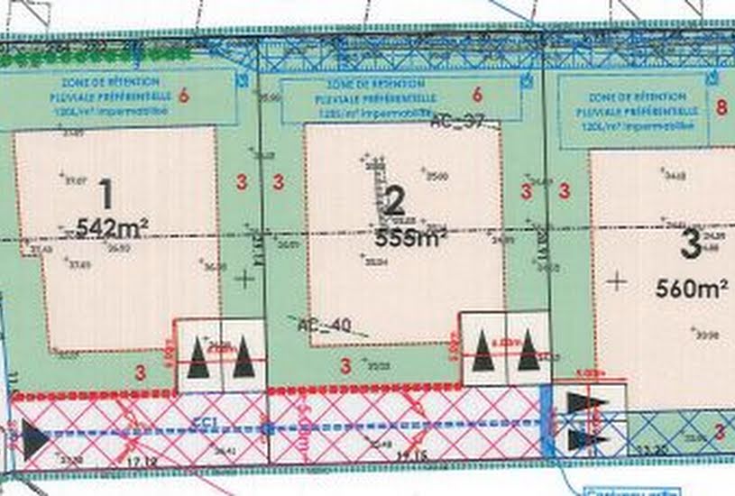  Vente Terrain à bâtir - à Montbazin (34560) 