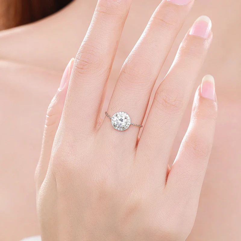 Bague Tan Sang incrustée en argent sterling pour femmes. Élégance naturelle et design unique. Le bijou idéal pour toutes les occasions.