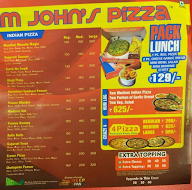 William John's Pizza menu 2