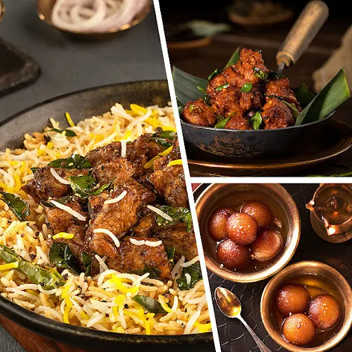 Pepper Chicken Biryani Combo (Serves 1)