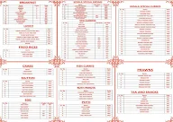 Kerala Restaurant menu 1