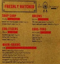 The Egg Factory menu 1