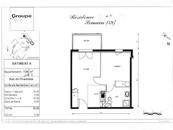 appartement à Somain (59)