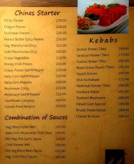 Hotel Sukha Sagara menu 8