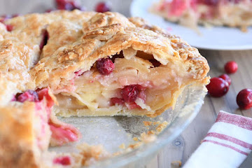 Apple Cranberry Pie