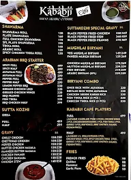 Kababji Cafe menu 4