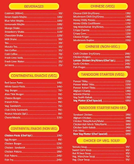 Hotel Mohali Residency menu 2